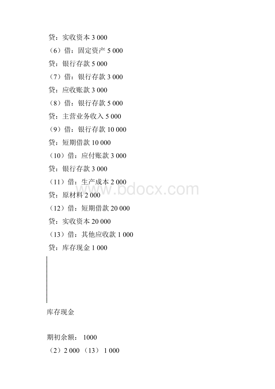 《基础会计》第五版 PPT及课后答案 同步练习答案03.docx_第2页