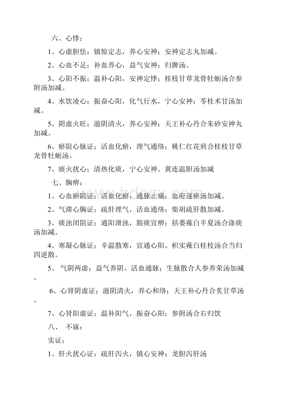 中医内科外科妇科儿科技能知识点及病例分析.docx_第3页