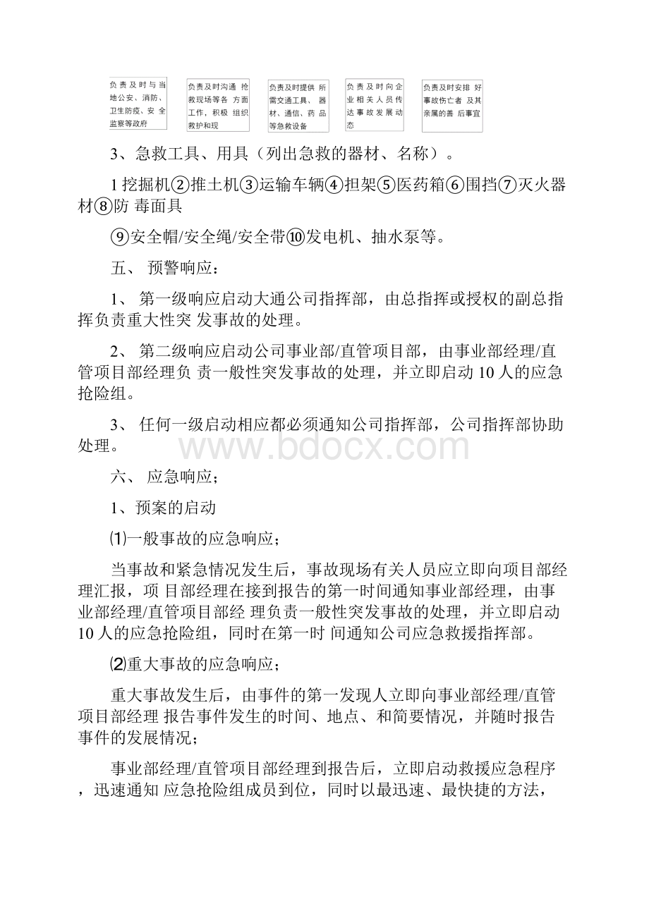 市政工程安全事故应急救援预案.docx_第2页