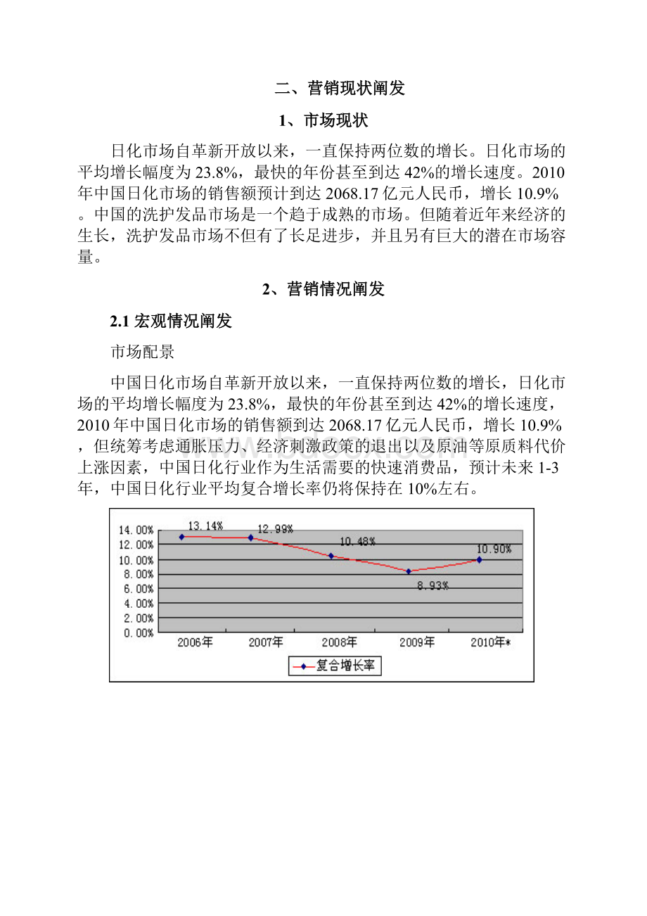 多芬洗发水营销策划书.docx_第3页