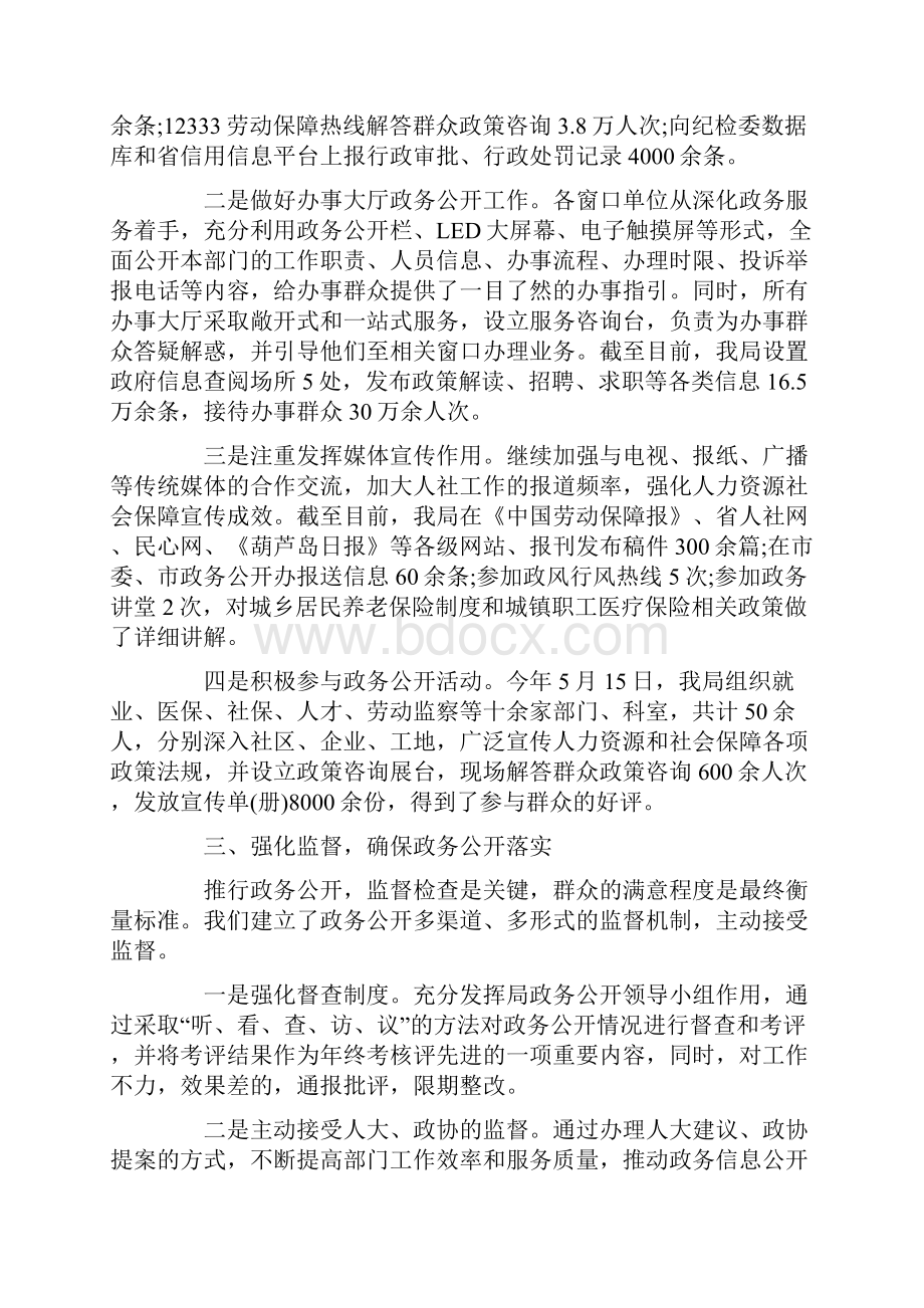 年度政务公开工作总结.docx_第2页