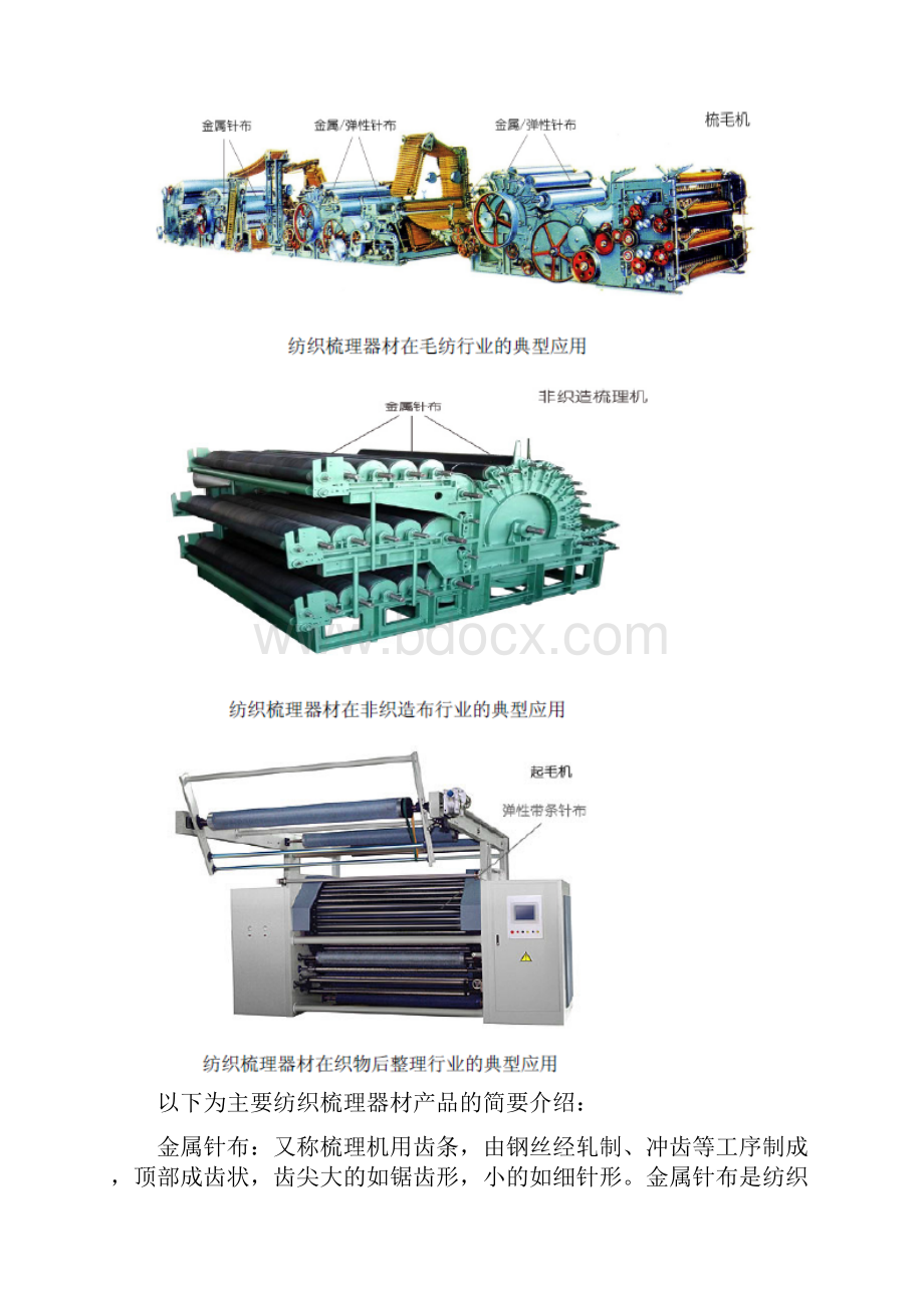 纺织梳理器材行业分析报告.docx_第3页