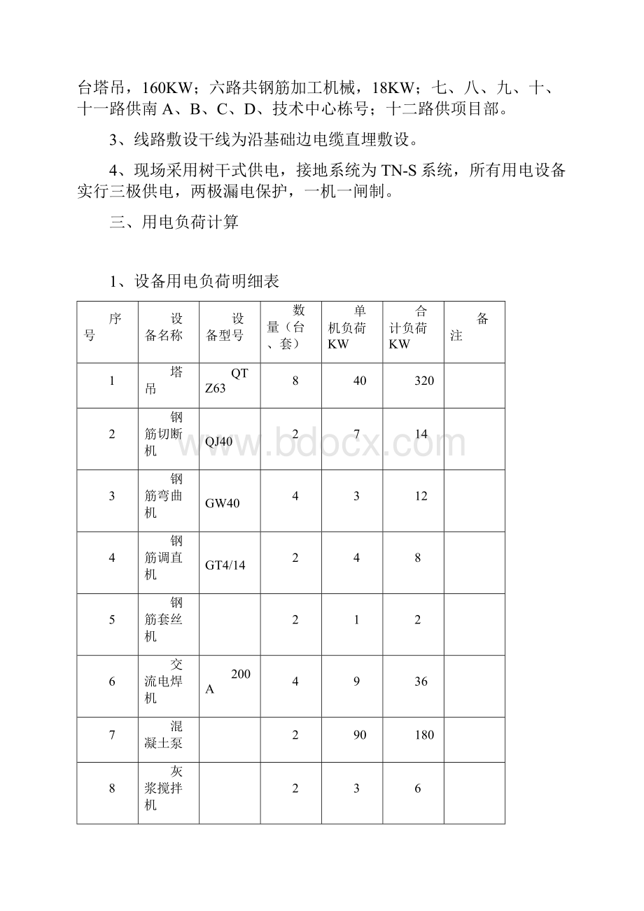 九龙园区C区标准厂房临电施工方案.docx_第3页