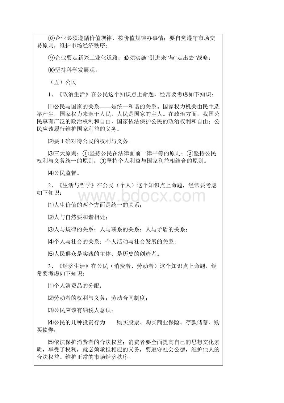 高考政治答题模式.docx_第3页