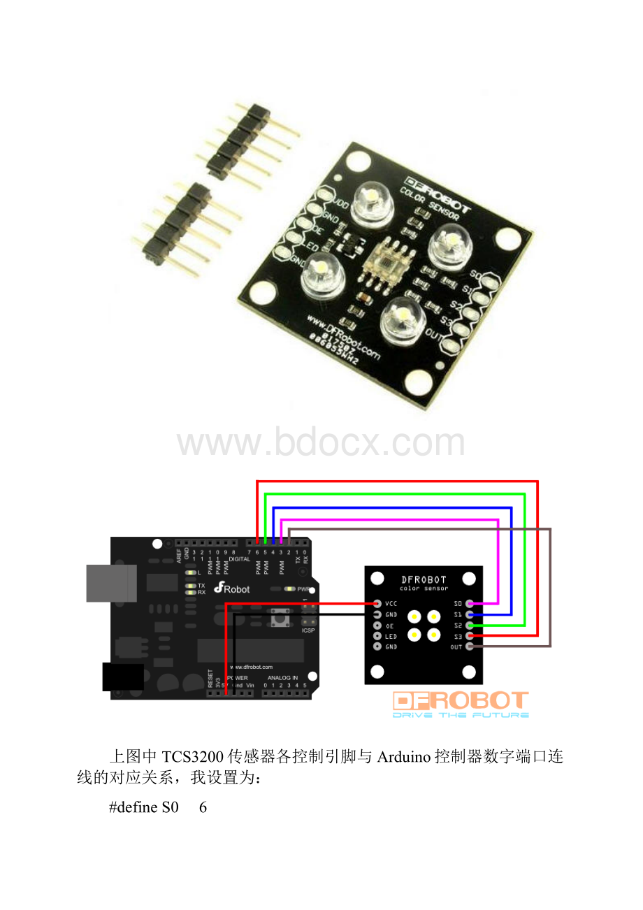 TCS3200颜色传感器使用说明资料.docx_第3页