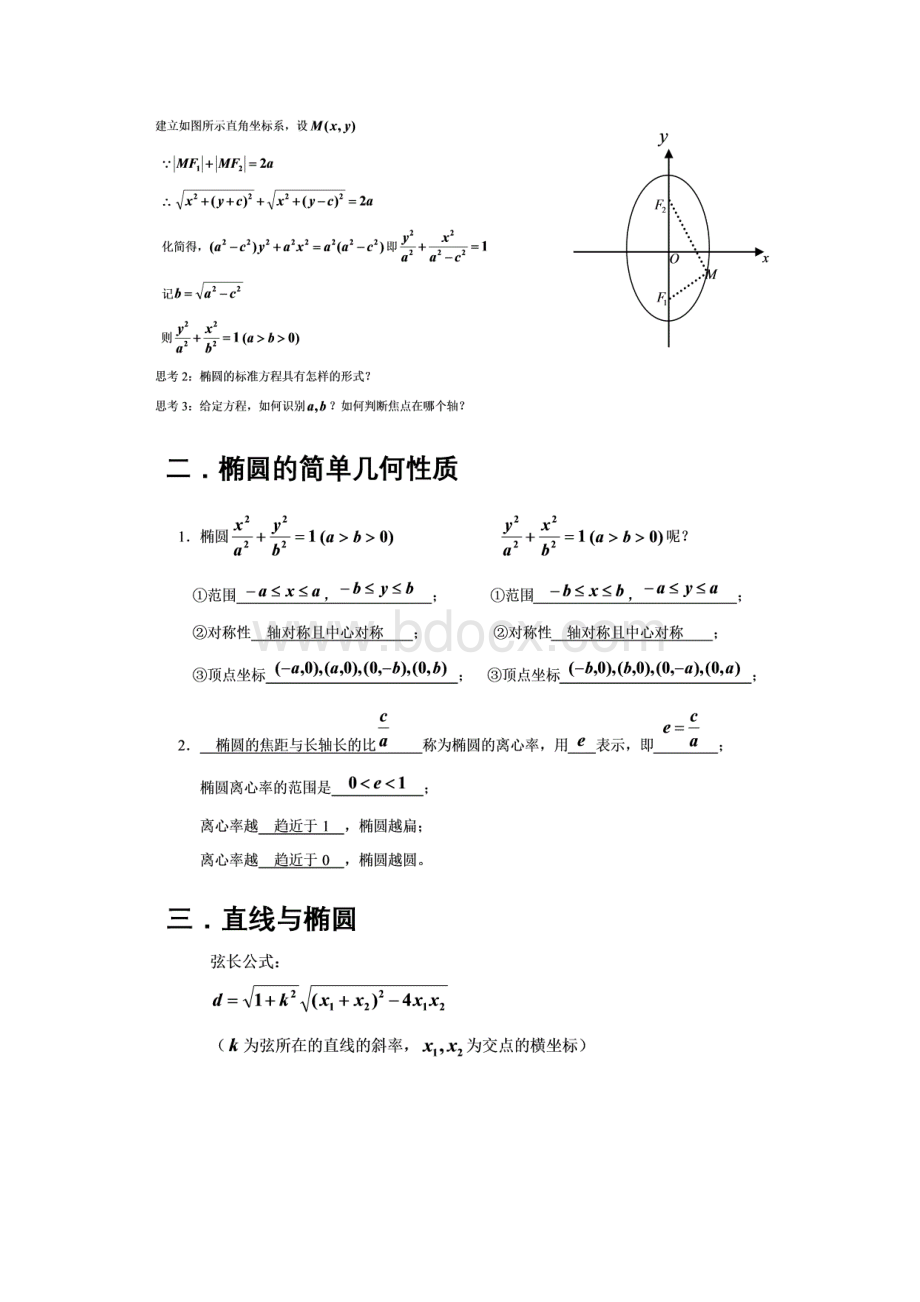 高中数学选修椭圆经典例题.docx_第2页