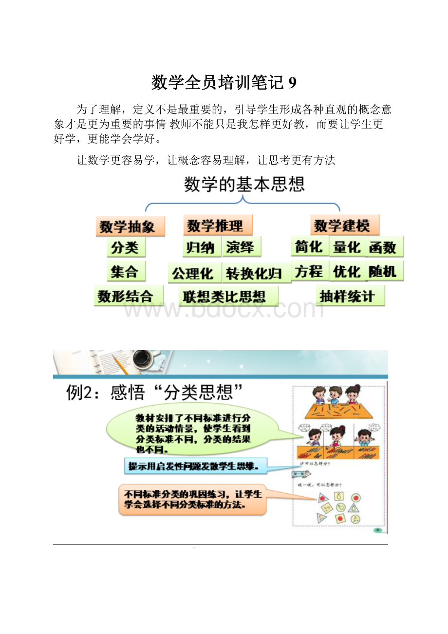 数学全员培训笔记9.docx_第1页