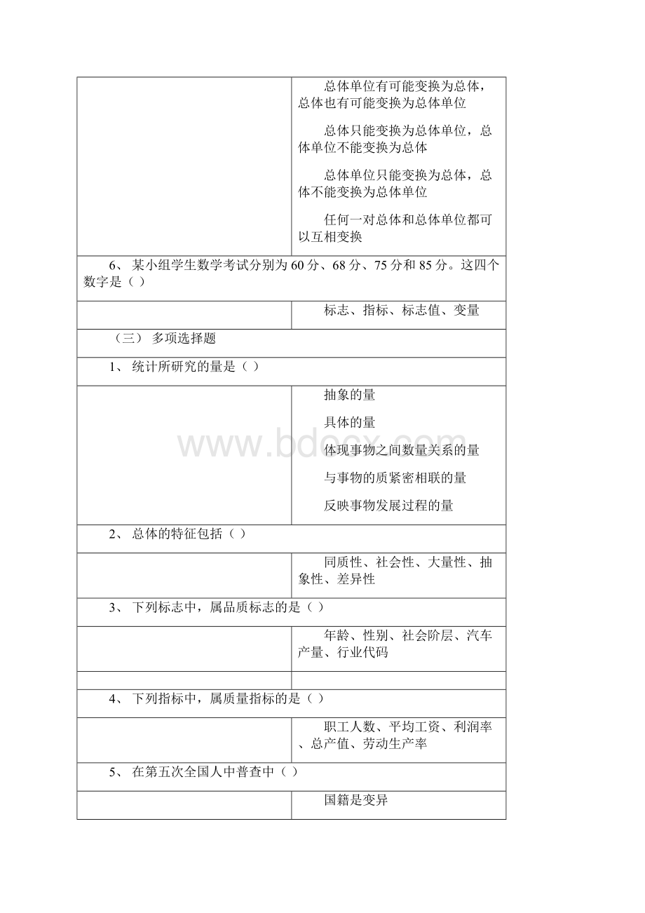 暨南大学统计学题库.docx_第2页