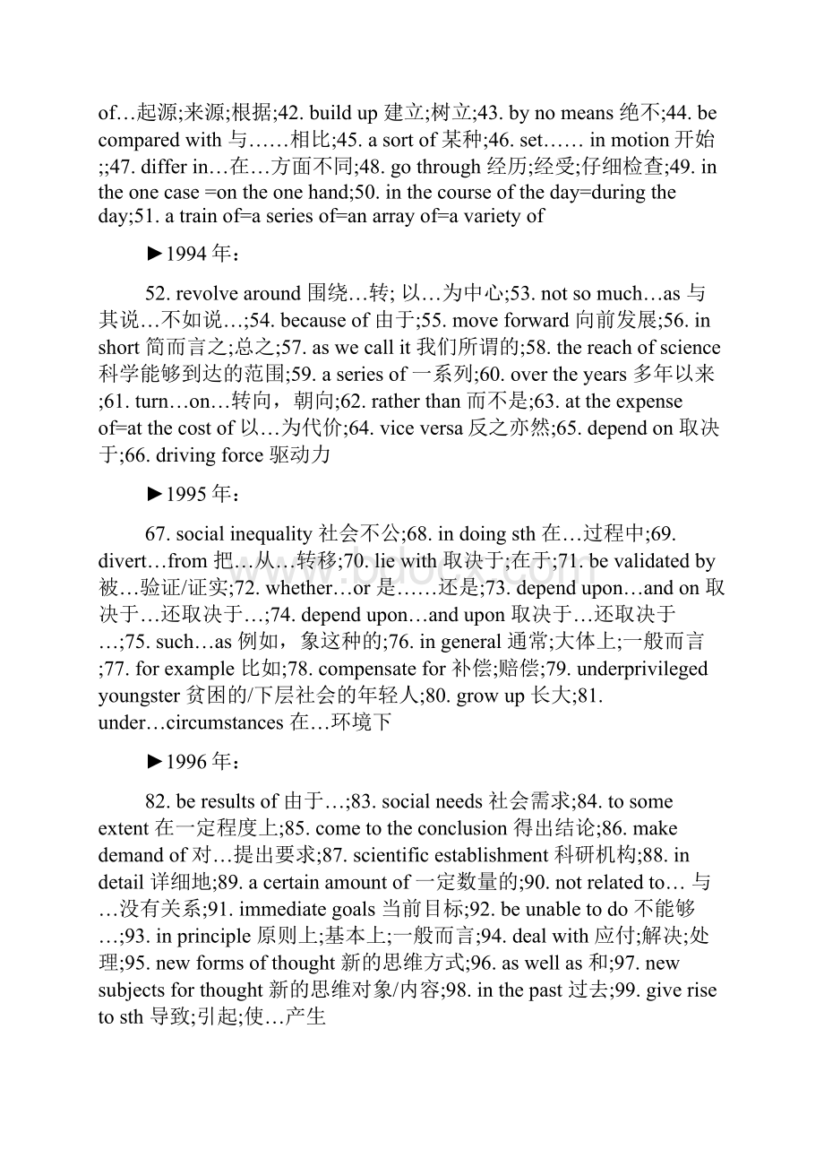 考研英语真题翻译词组汇总1990.docx_第2页