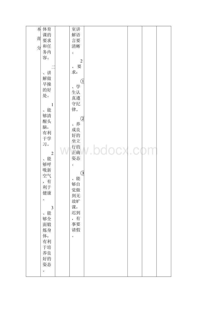 小学一年级上册体育教案.docx_第2页