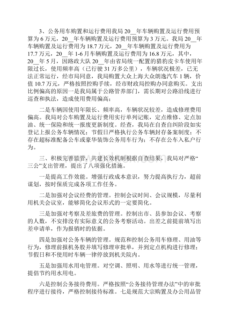 三公经费使用自查报告.docx_第2页