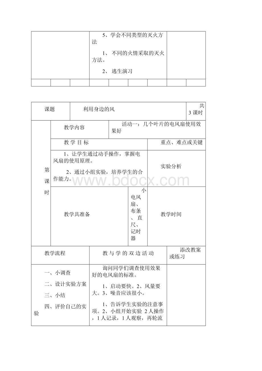 上海科技教育出版社五年级下册小学综合实践活动教案.docx_第3页