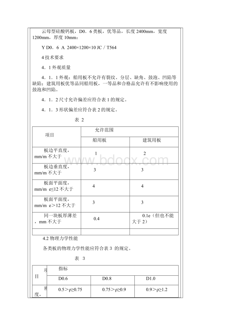 硅酸钙板物理性能测试实用标准.docx_第3页