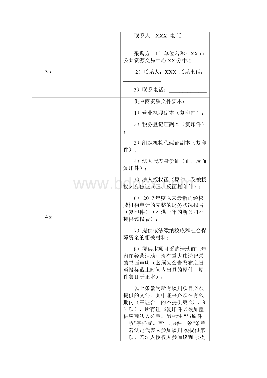 退役军人和其他优抚对象信息采集采购文件模板.docx_第3页