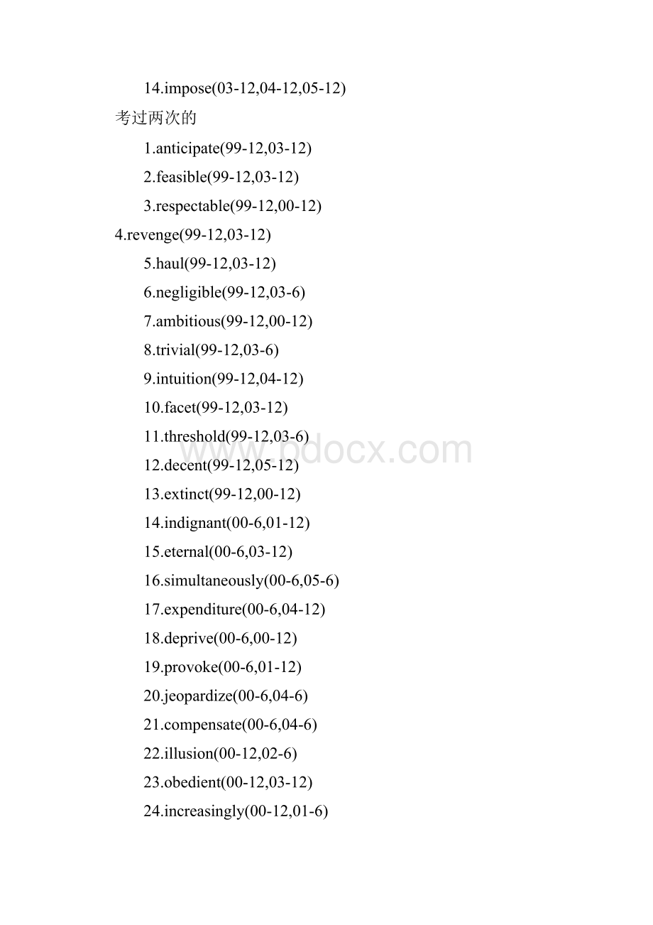 英语六级复习一周600+应各位同志要求发出我的六级备考资料.docx_第3页