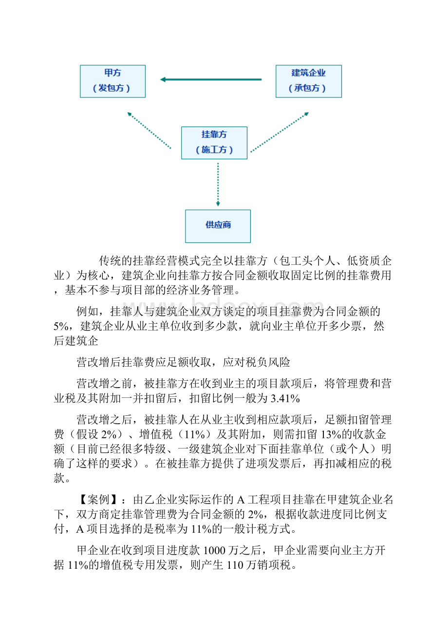 建筑行业营改增会计账务处理会计学堂.docx_第2页