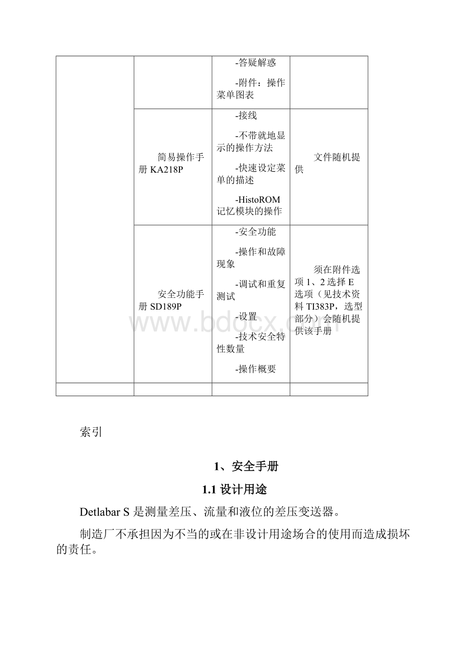 E+H差压变送器操作说明书.docx_第2页