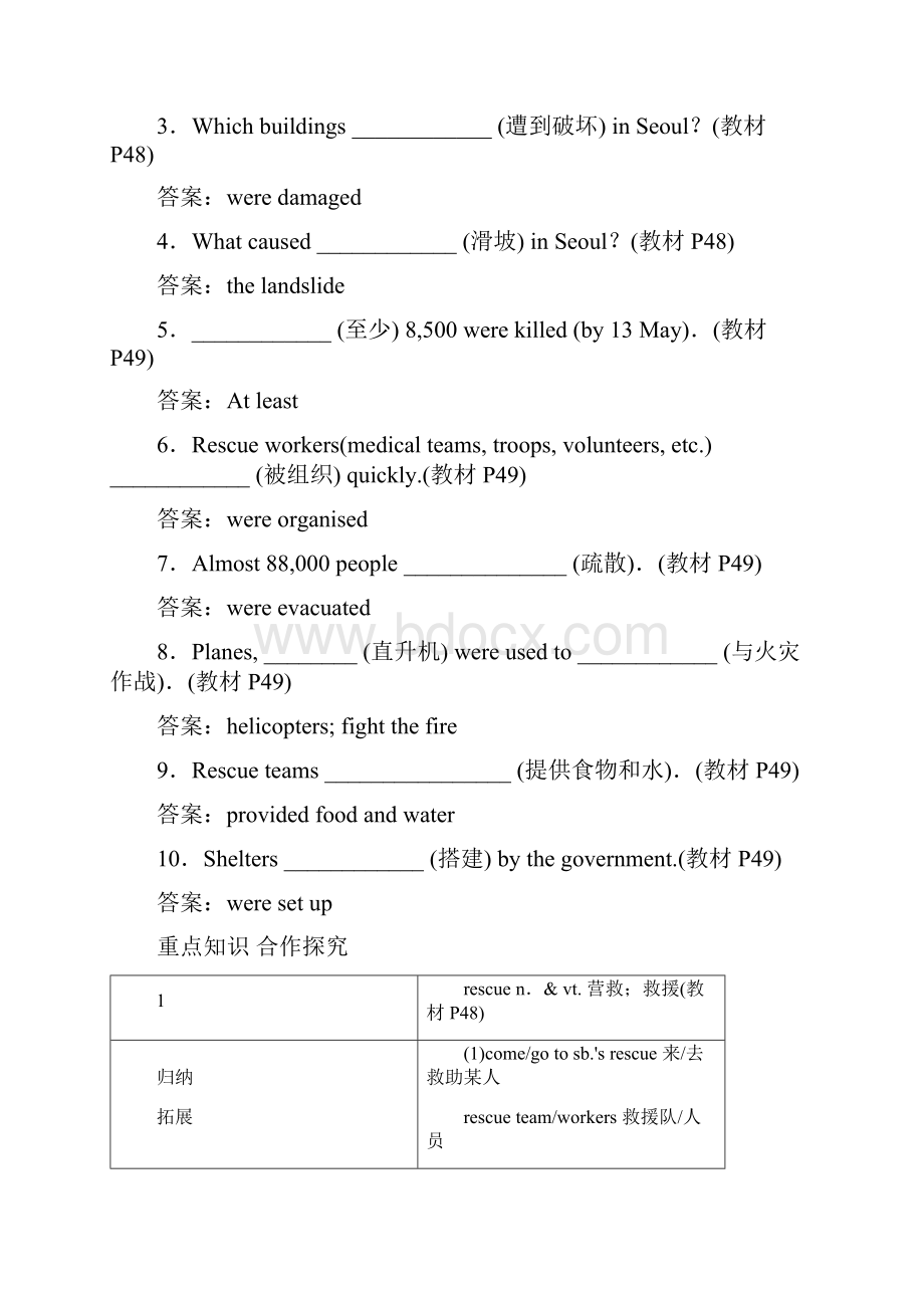 高中英语Unit4 SectionⅠListeningandSpeaking教学案新人教版必修第一册.docx_第2页