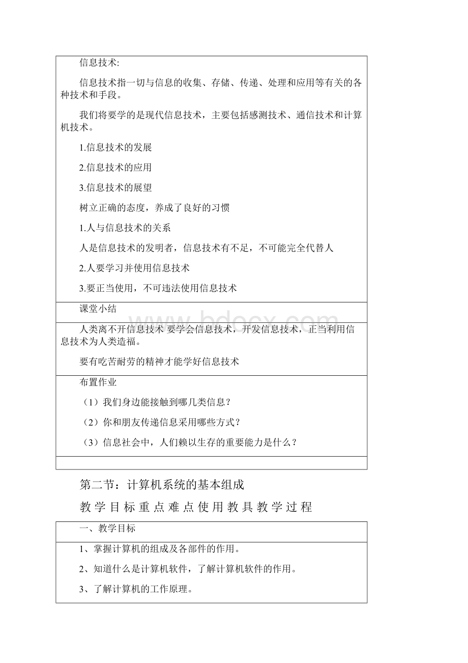 七年级信息技术教案教案.docx_第2页