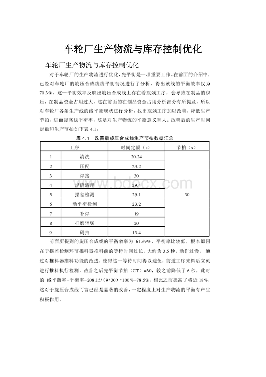 车轮厂生产物流与库存控制优化.docx_第1页