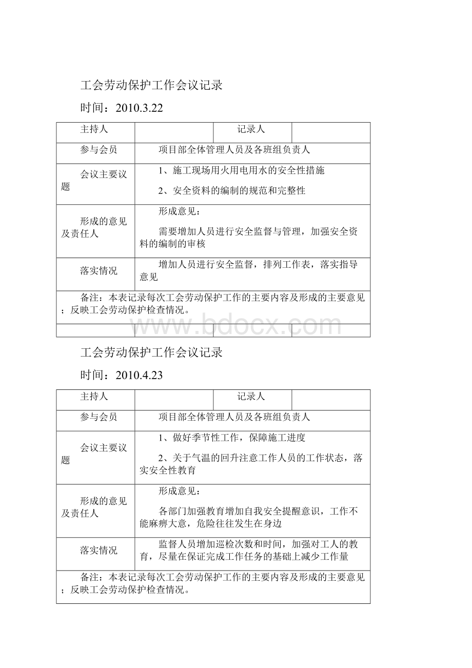 工会劳动保护工作会议记录.docx_第3页