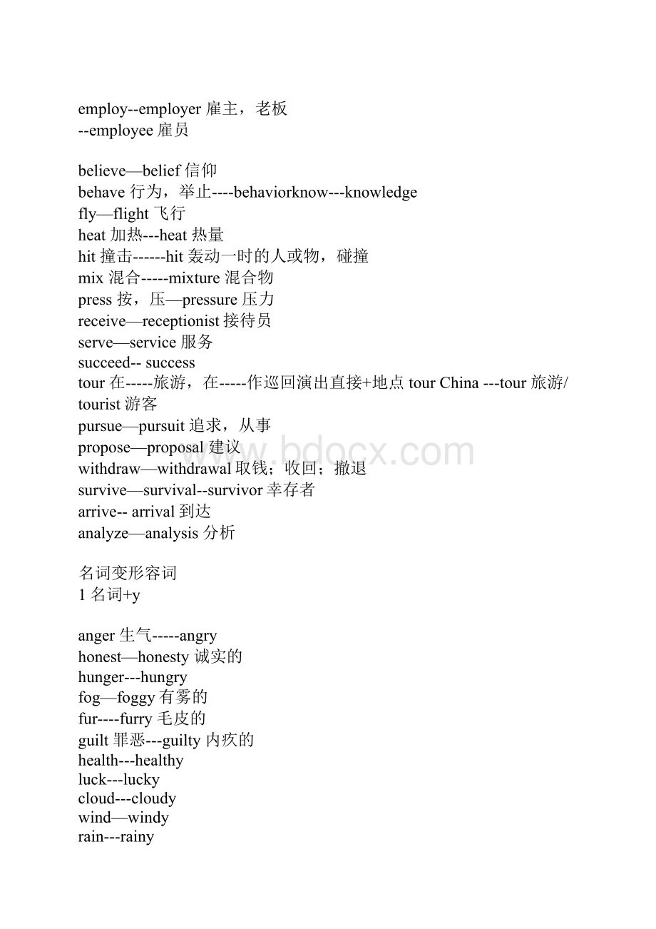 高考英语语法填空常用词形转化超实用.docx_第3页