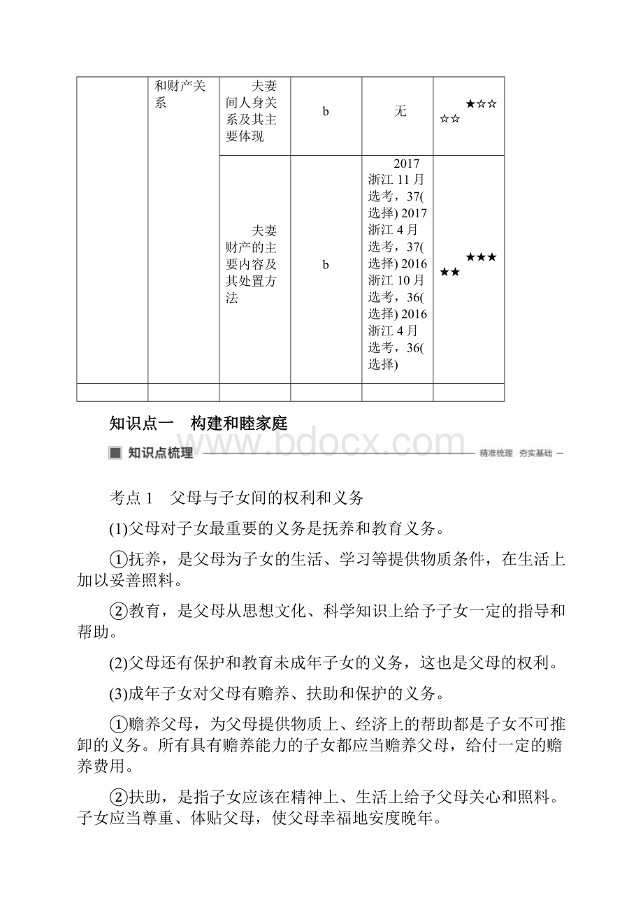 届一轮复习人教A版高考政治新增分大一轮浙江专用版讲义精练第十六单元生活中的法律常识第四十六课.docx_第2页