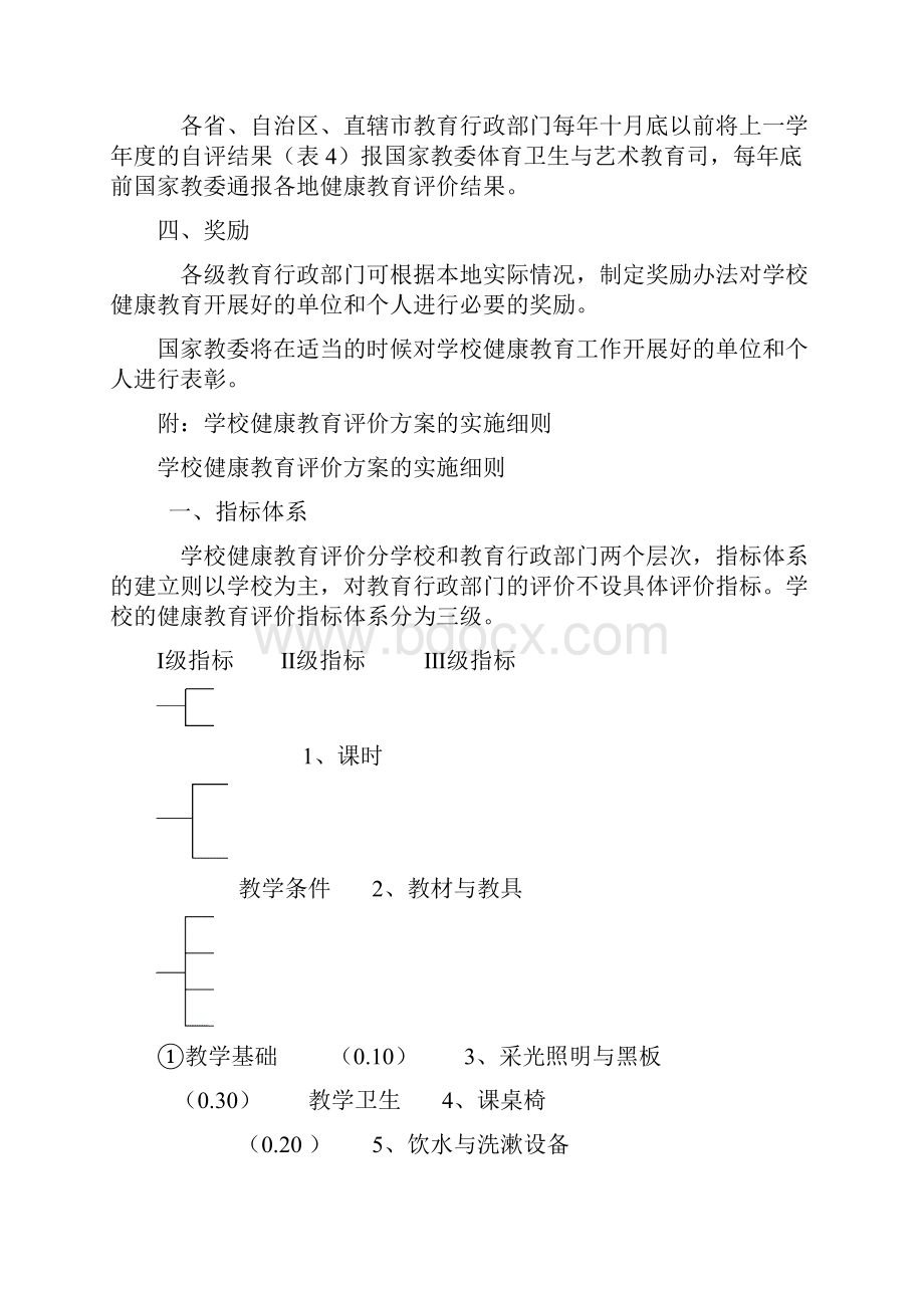 中小学健康教育评价试行方案.docx_第2页