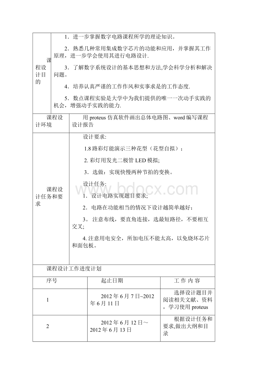 循环彩灯控制器课程设计8路.docx_第2页