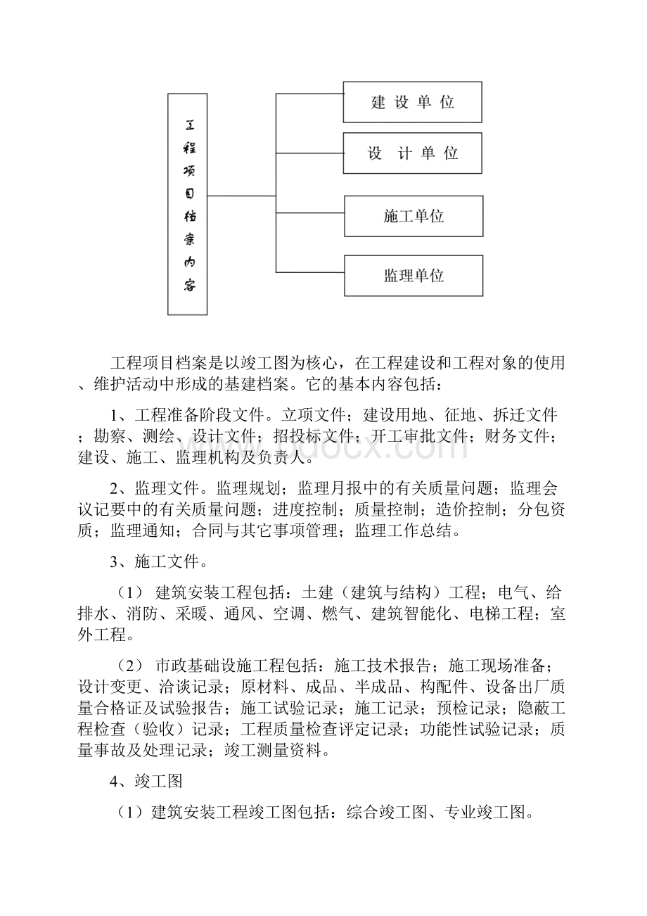 工程竣工验收及其交付的一体化教材竣工资料的收集制作精.docx_第3页