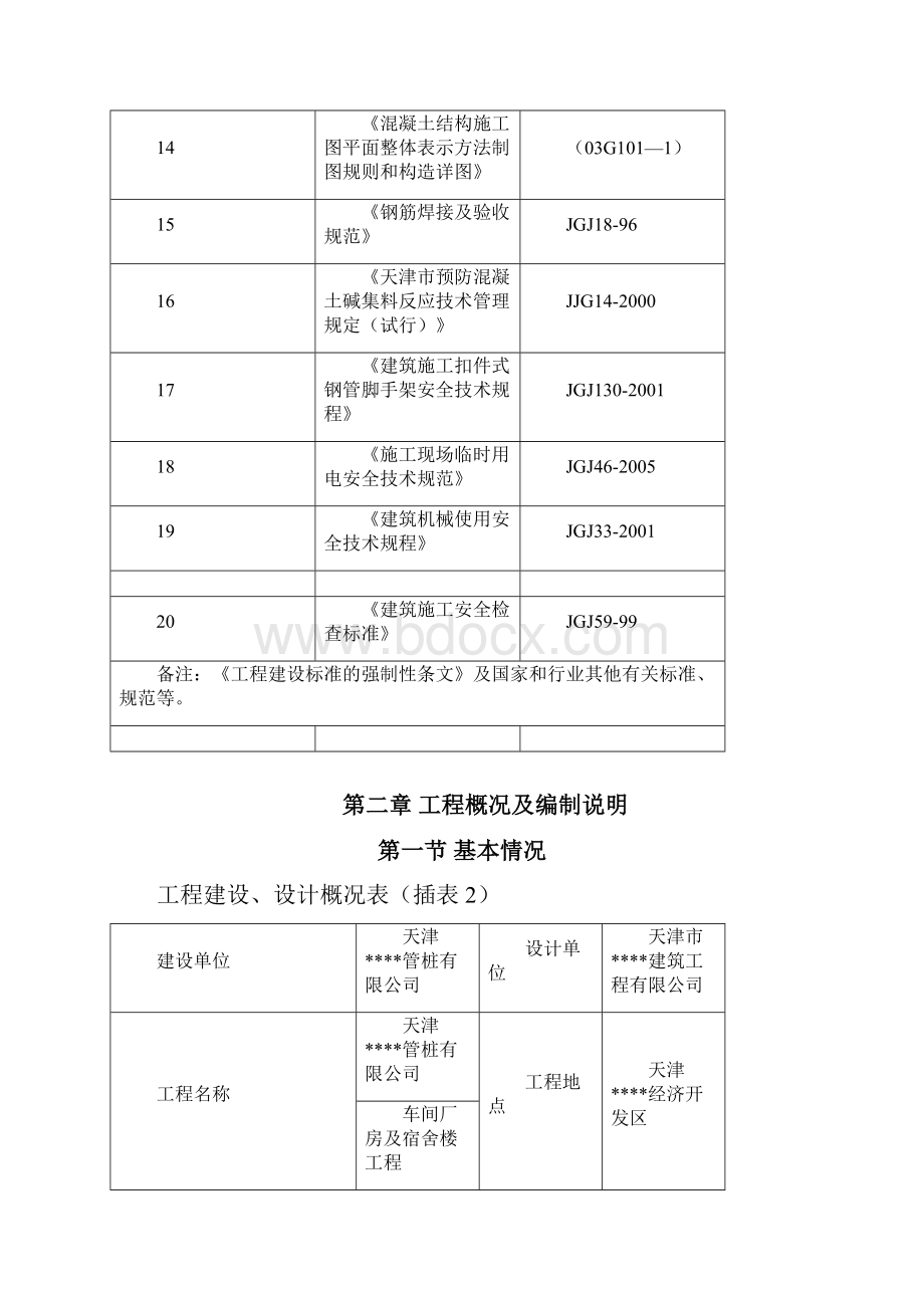 某厂房及宿舍楼施工组织设计.docx_第3页