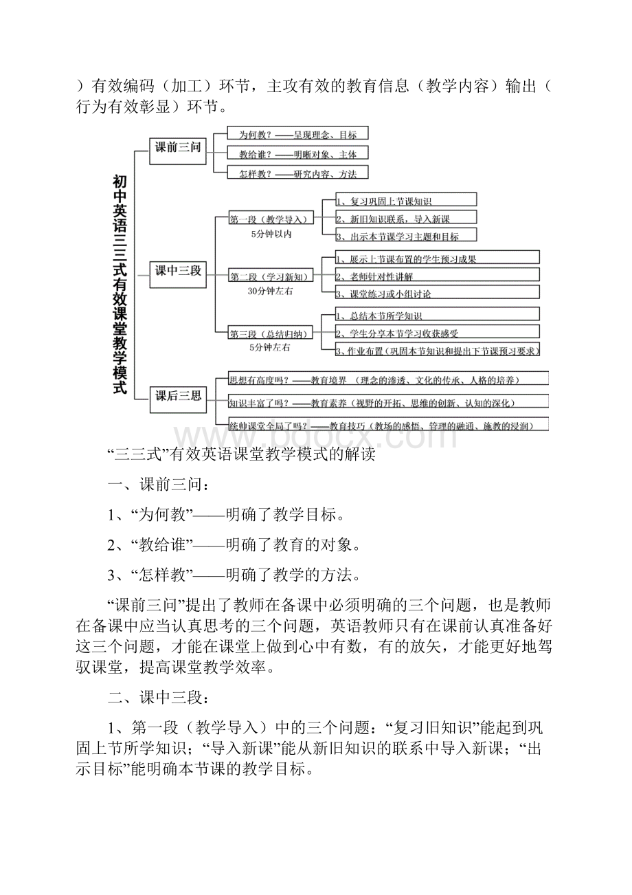 初中三三式有效课堂教学模式探究论文.docx_第2页