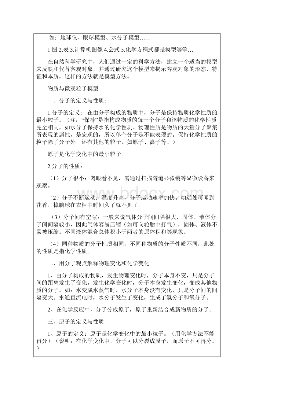 八年级科学下册第二章微粒的模型与符号复习教案新版浙教版.docx_第2页