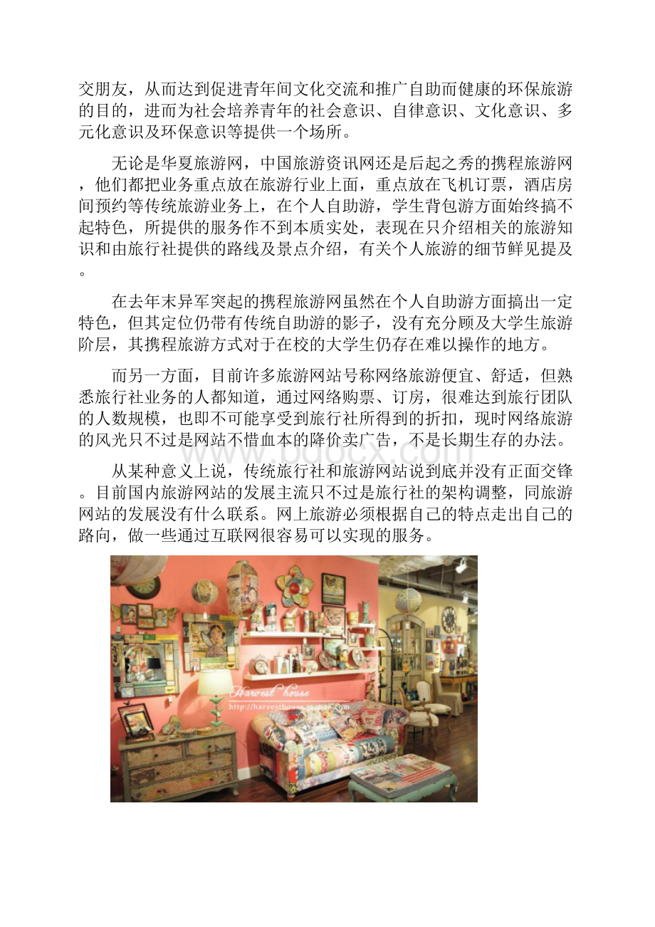 最新个性时尚的主题式旅行社创业投资项目策划书.docx_第3页