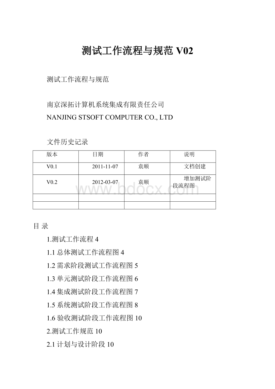 测试工作流程与规范V02.docx