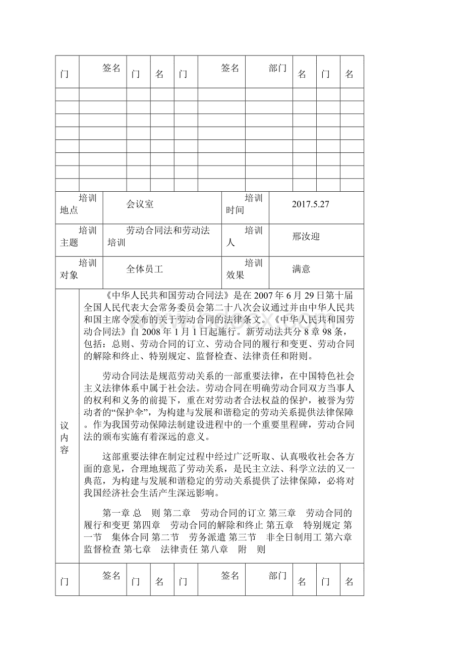 社会责任培训记录20个.docx_第3页