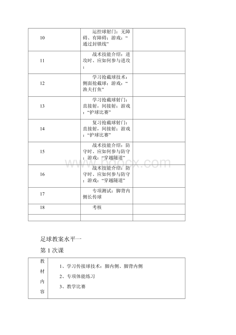 小学水平一足球教案足球游戏教案.docx_第2页