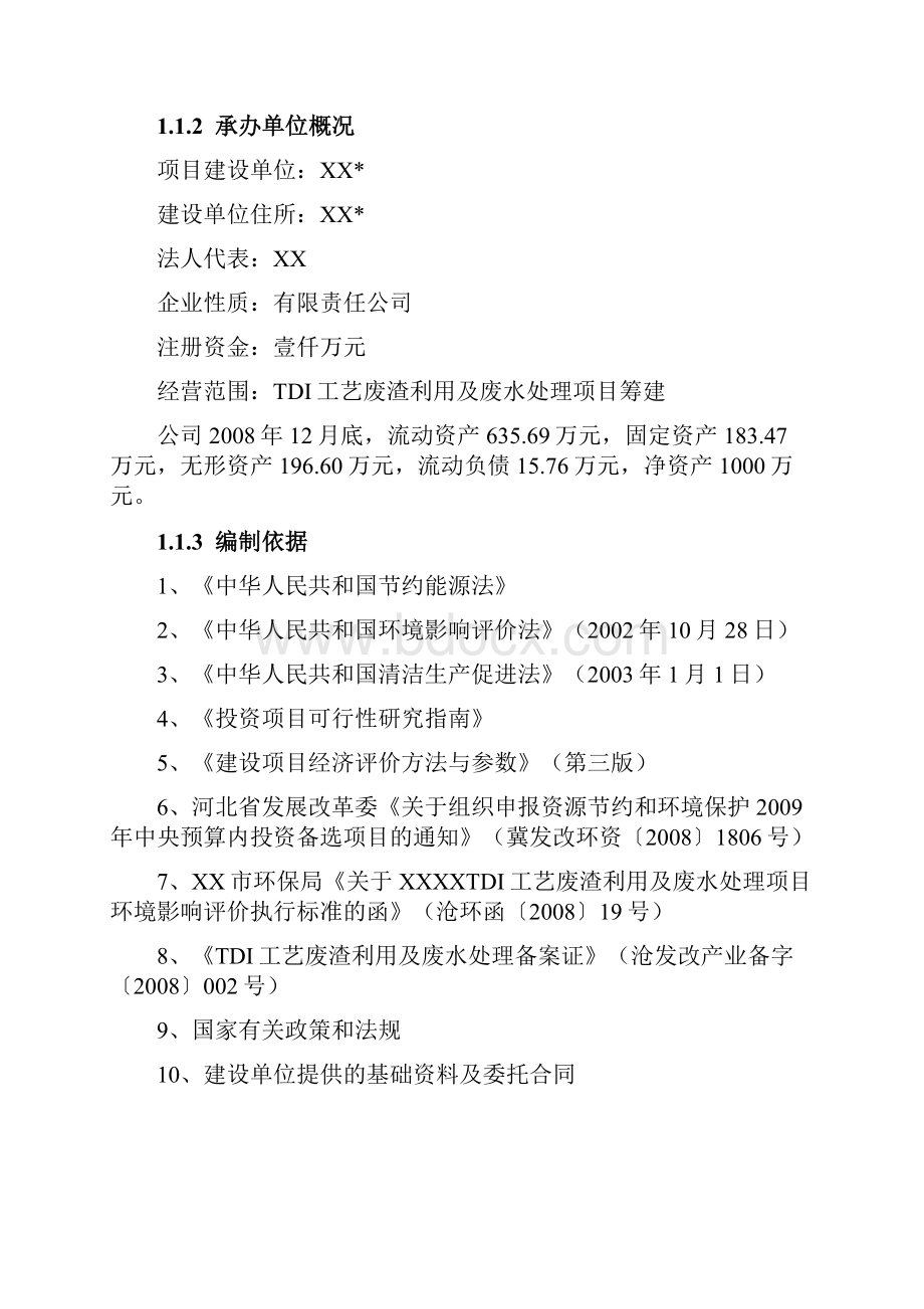 工艺废渣利用及废水处理清洁生产项目可行性研究报告.docx_第2页