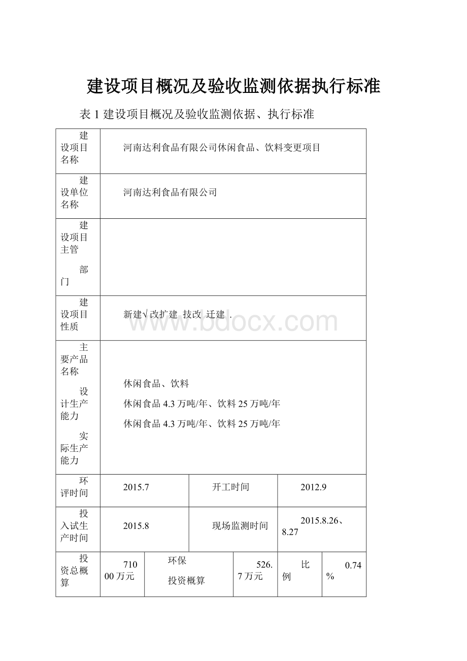 建设项目概况及验收监测依据执行标准.docx_第1页