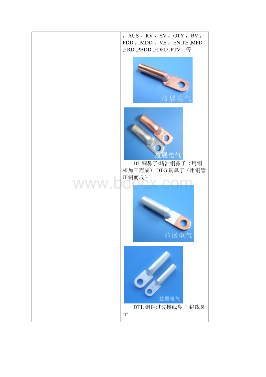 铜线鼻子规格及铜鼻子型号.docx_第3页