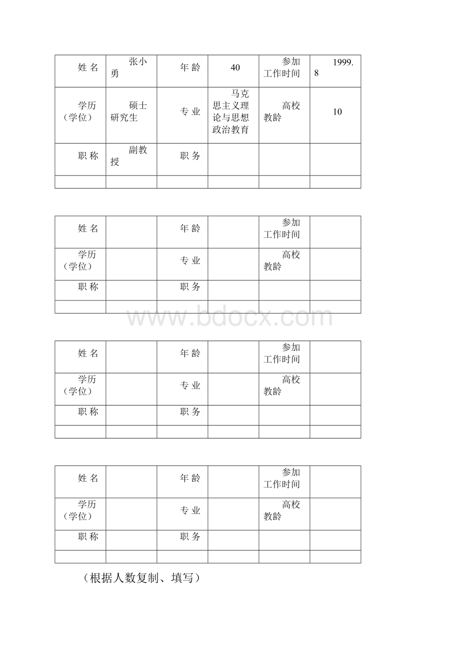 一流师资团队建设项目申报书.docx_第3页