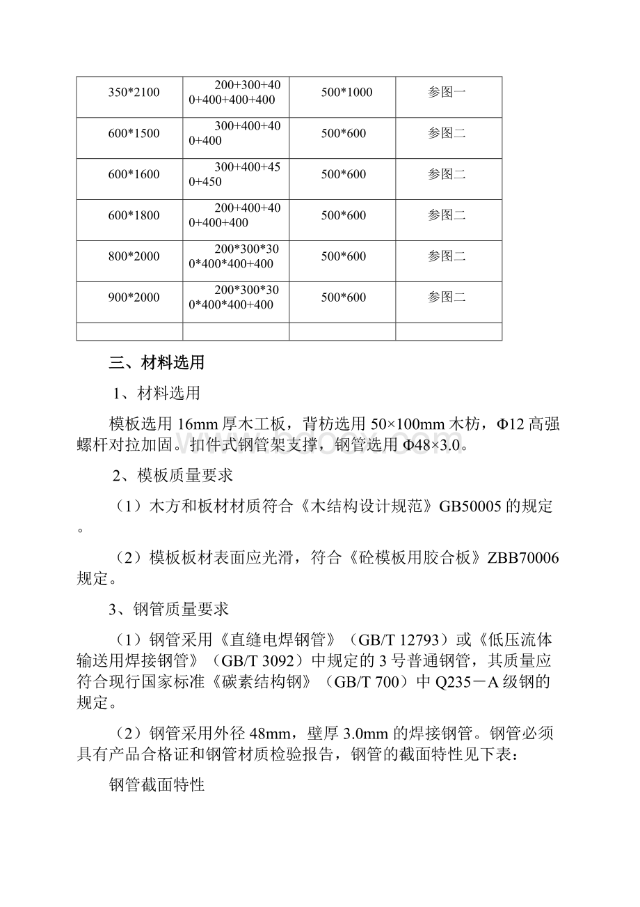 转换层梁模板施工方案.docx_第3页