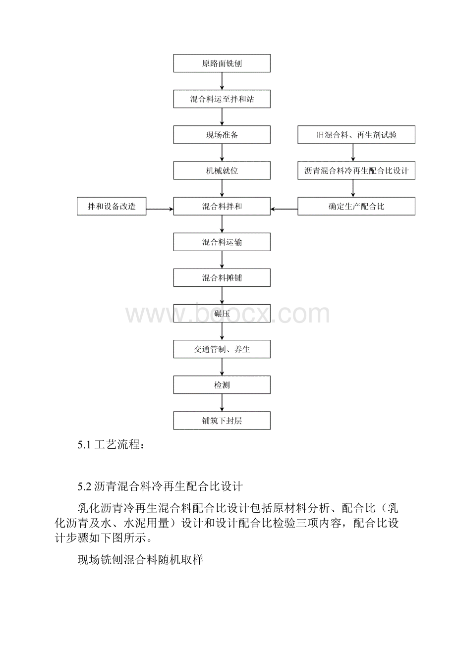 完整word版yi乳化沥青处理沥青混合料厂拌冷再生施工工法.docx_第3页