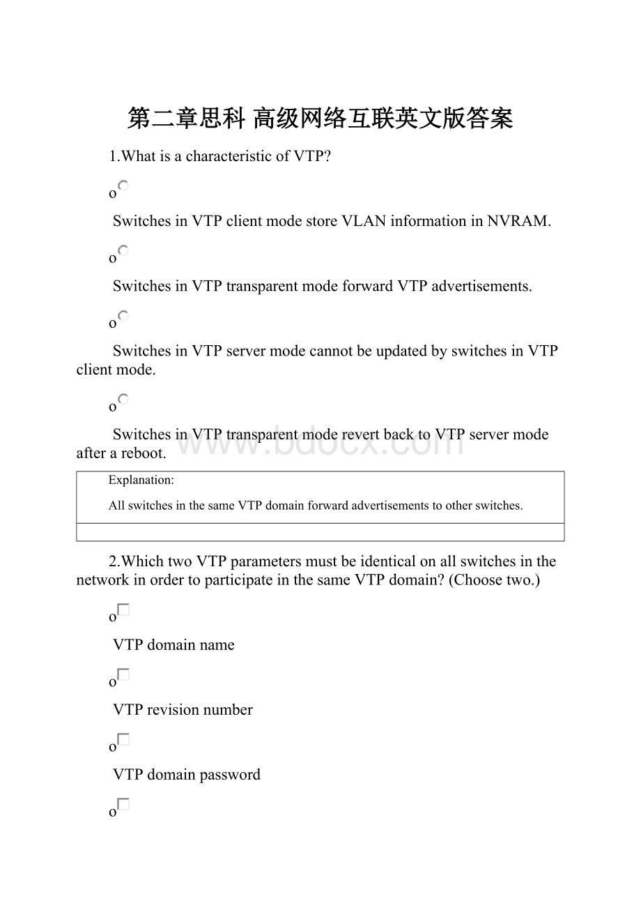 第二章思科高级网络互联英文版答案.docx_第1页