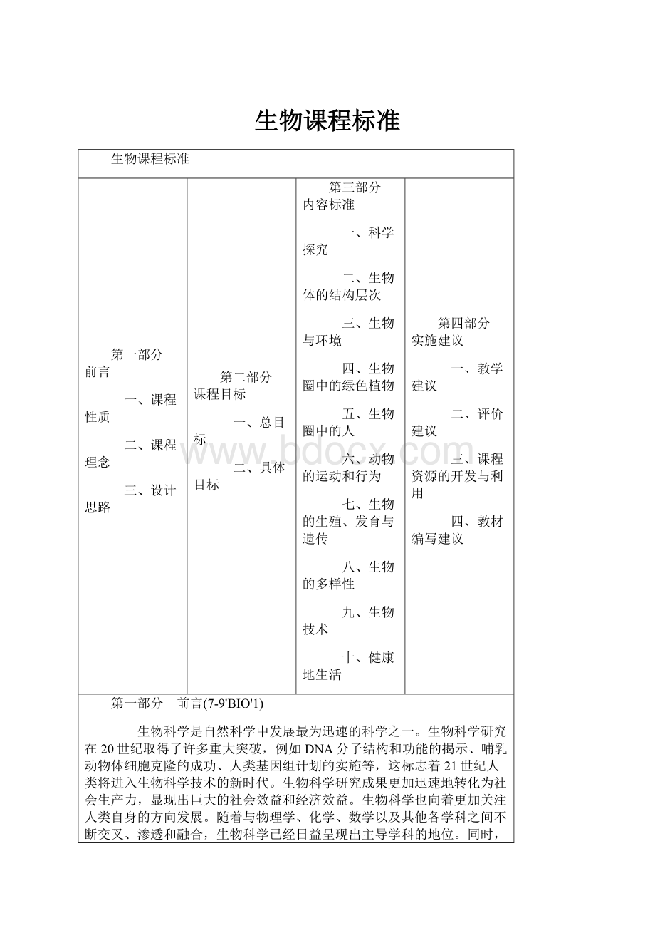 生物课程标准.docx_第1页