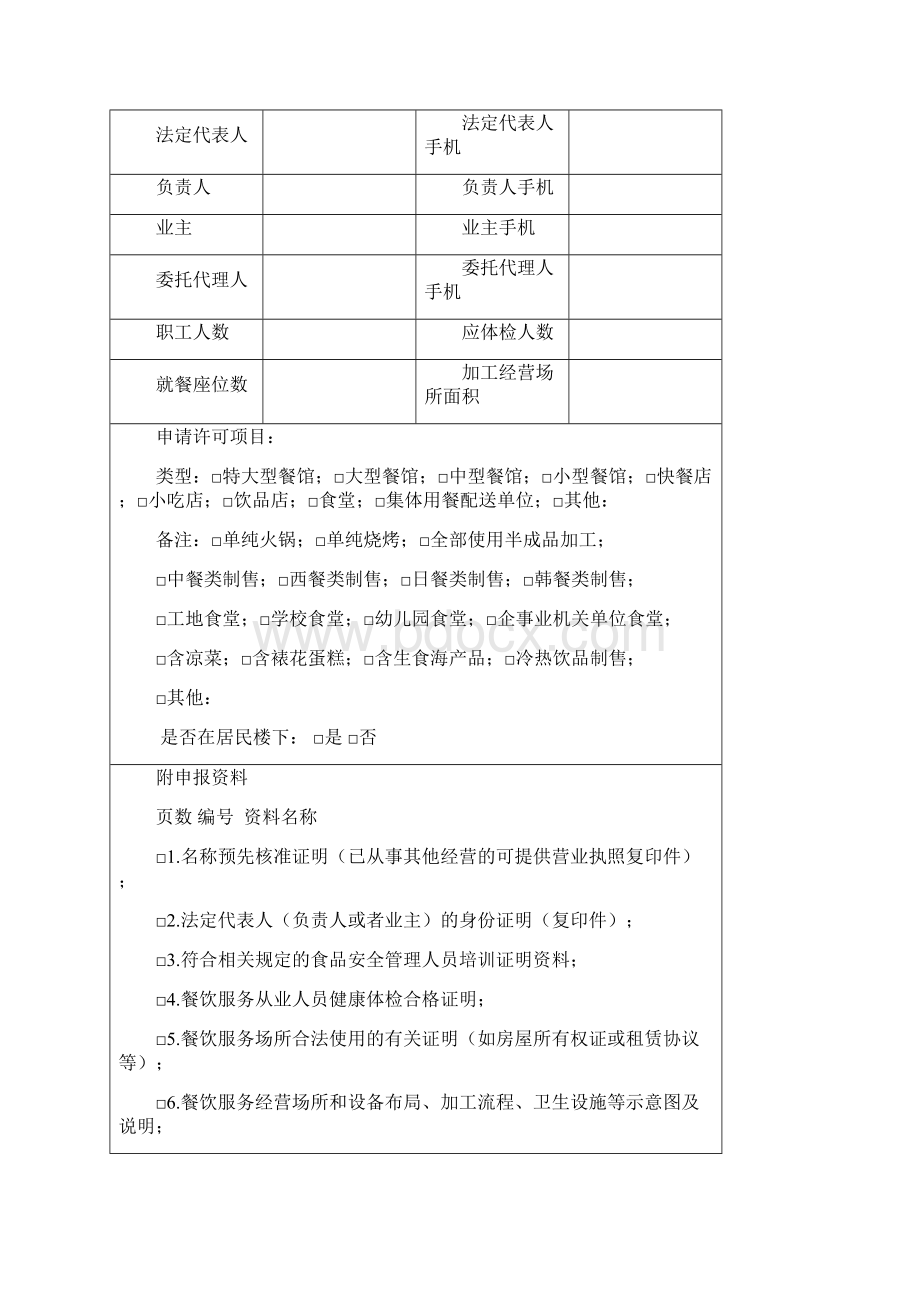 1餐饮服务许可证申请中型以上餐饮企业.docx_第3页