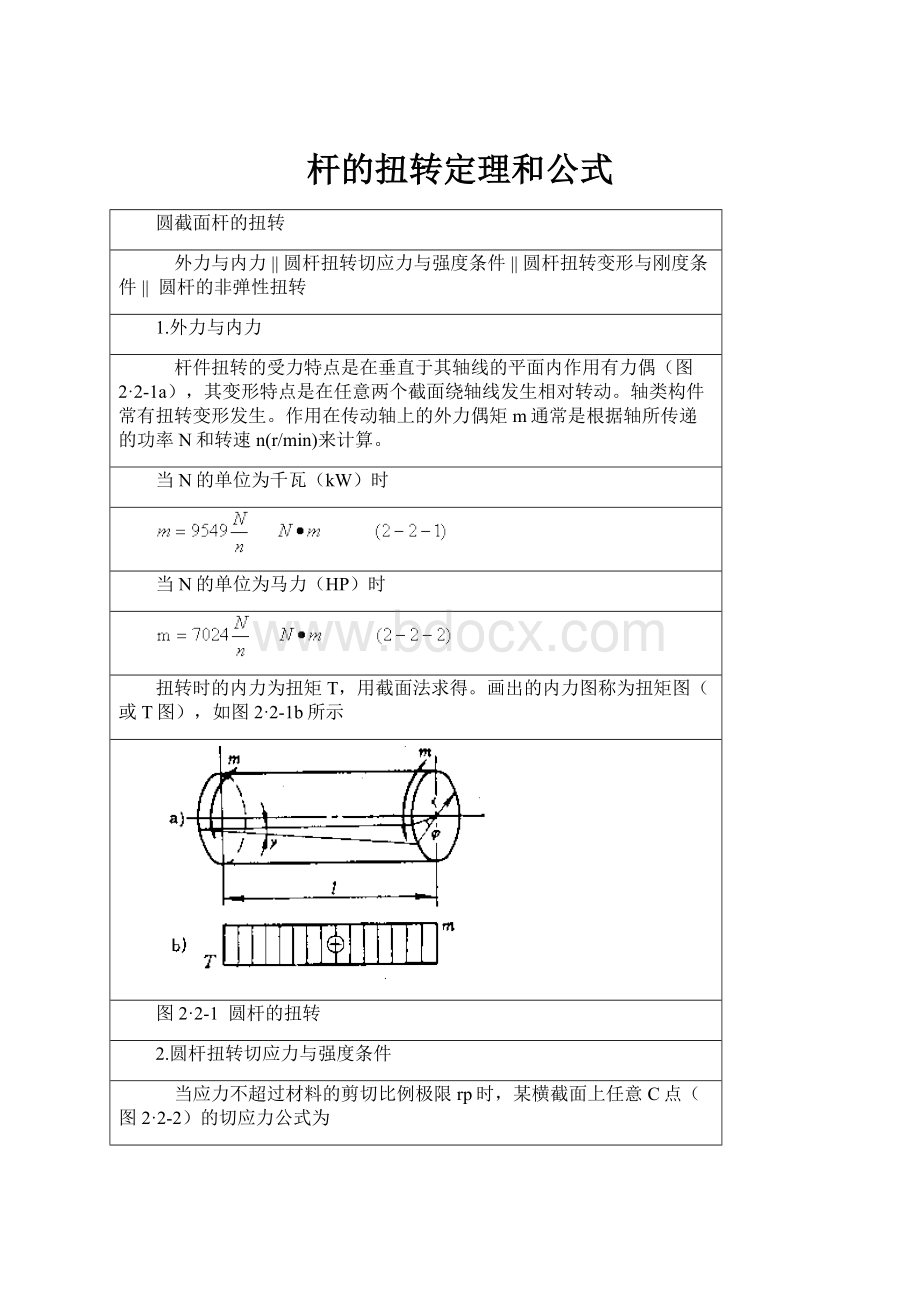 杆的扭转定理和公式.docx_第1页