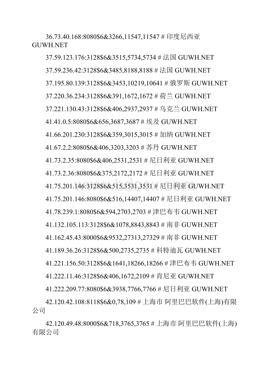 代理猎手验证ip地址1106.docx_第2页