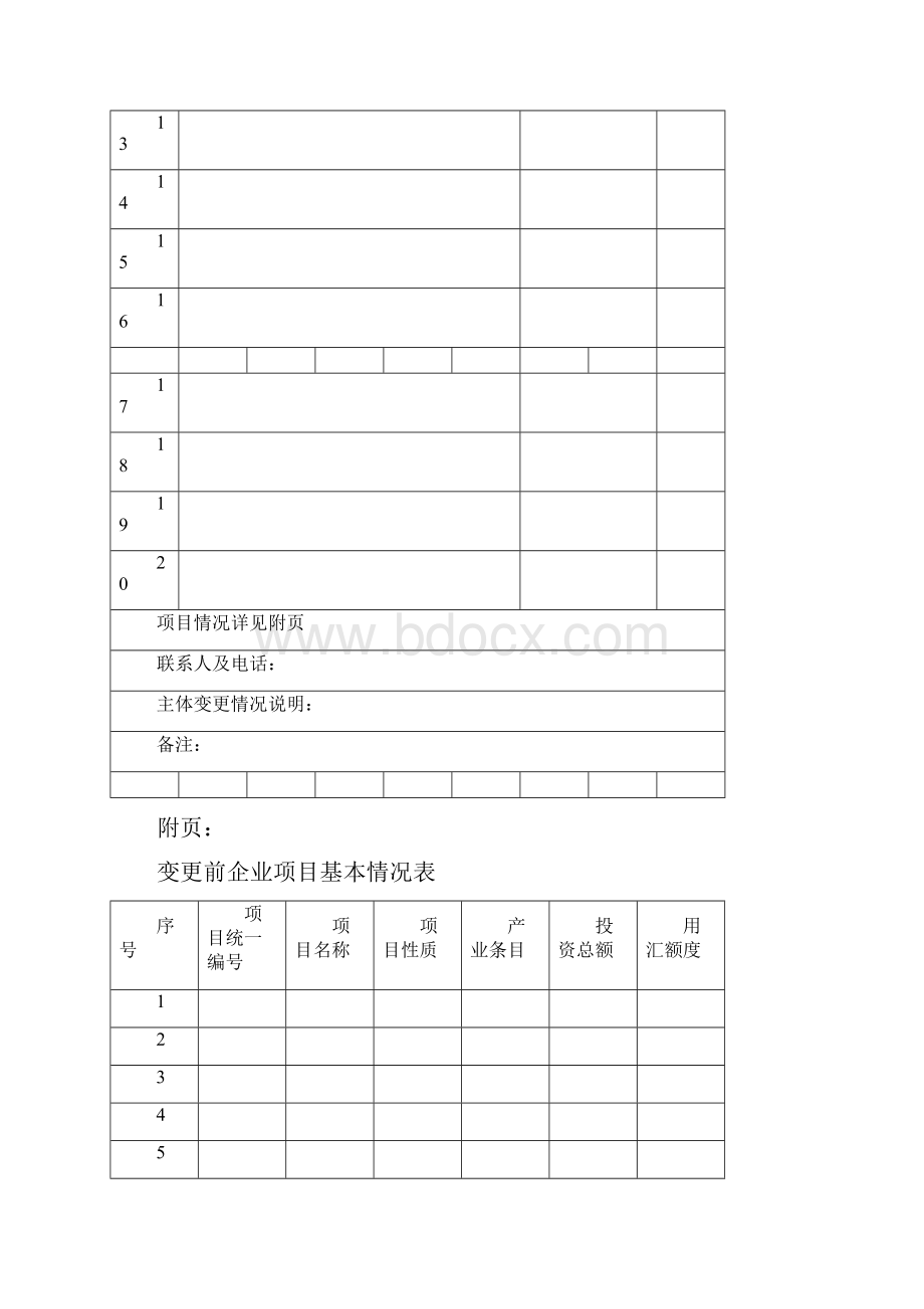 企业主体变更申请表变更前企业情况联.docx_第2页