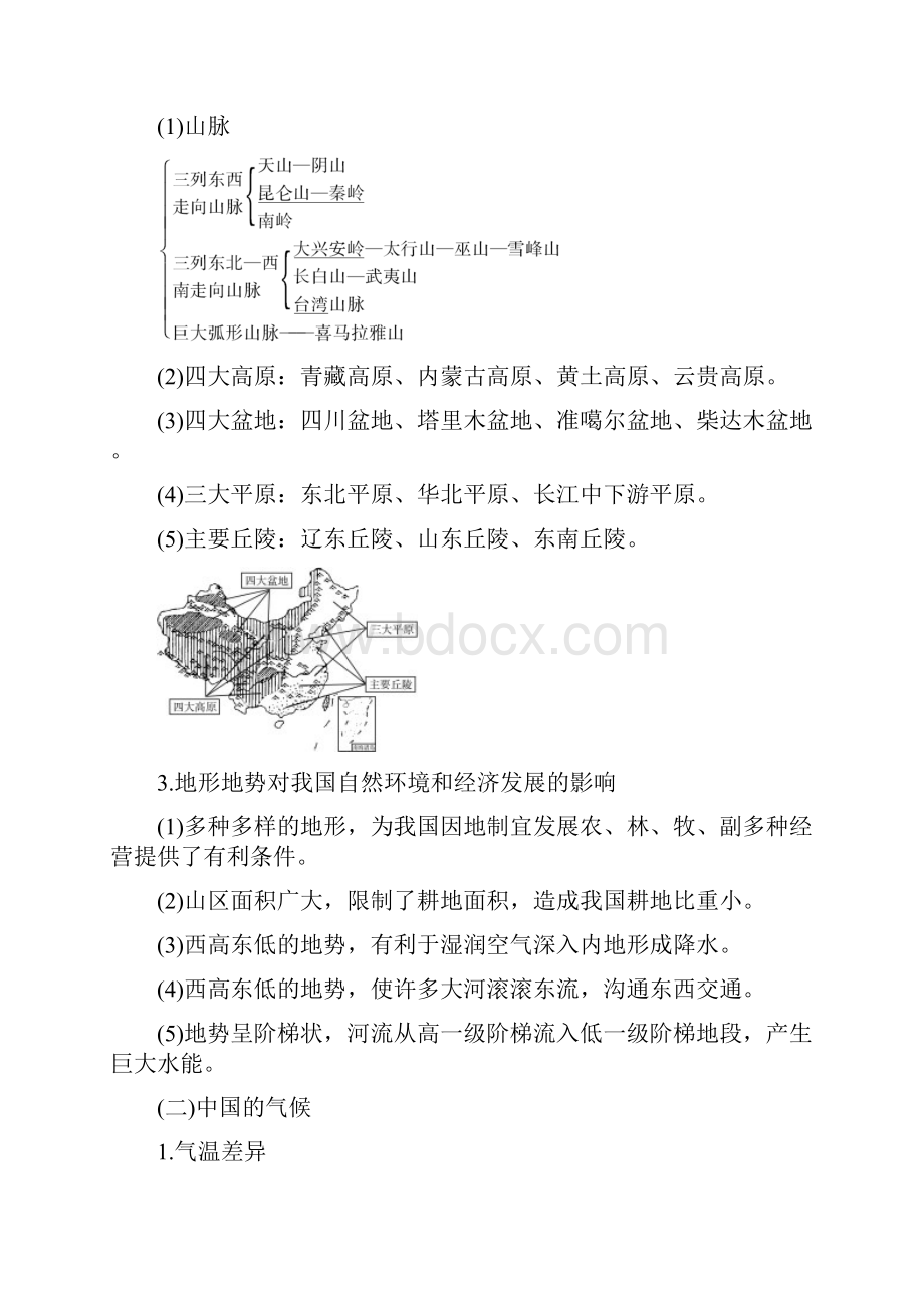 中国地理概况复习提纲.docx_第3页